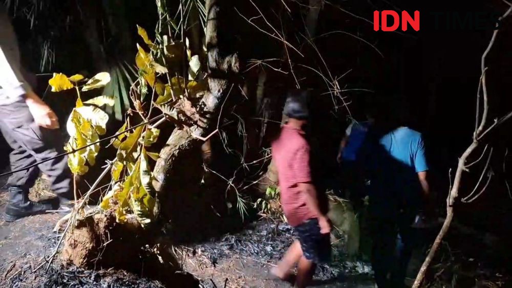 Kakek di Ngawi Ditemukan Tewas Terbakar Saat Bersihkan Kebun