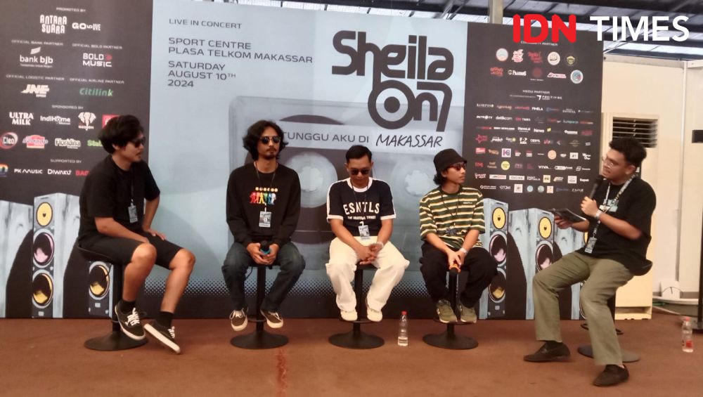 Cerita Kapal Udara Jadi Band Pembuka Konser Sheila On 7 di Makassar