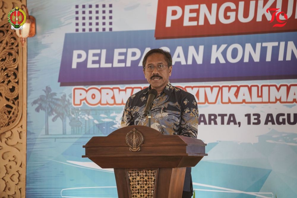 Sekda DIY Lepas Kontingen PWI DIY untuk PORWANAS ke-XIV