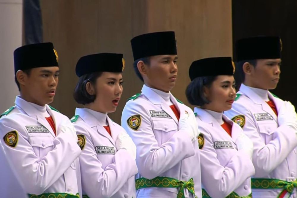 2 Pelajar Asal Jabar Jadi Pengibar Bendera HUT RI Perdana di IKN