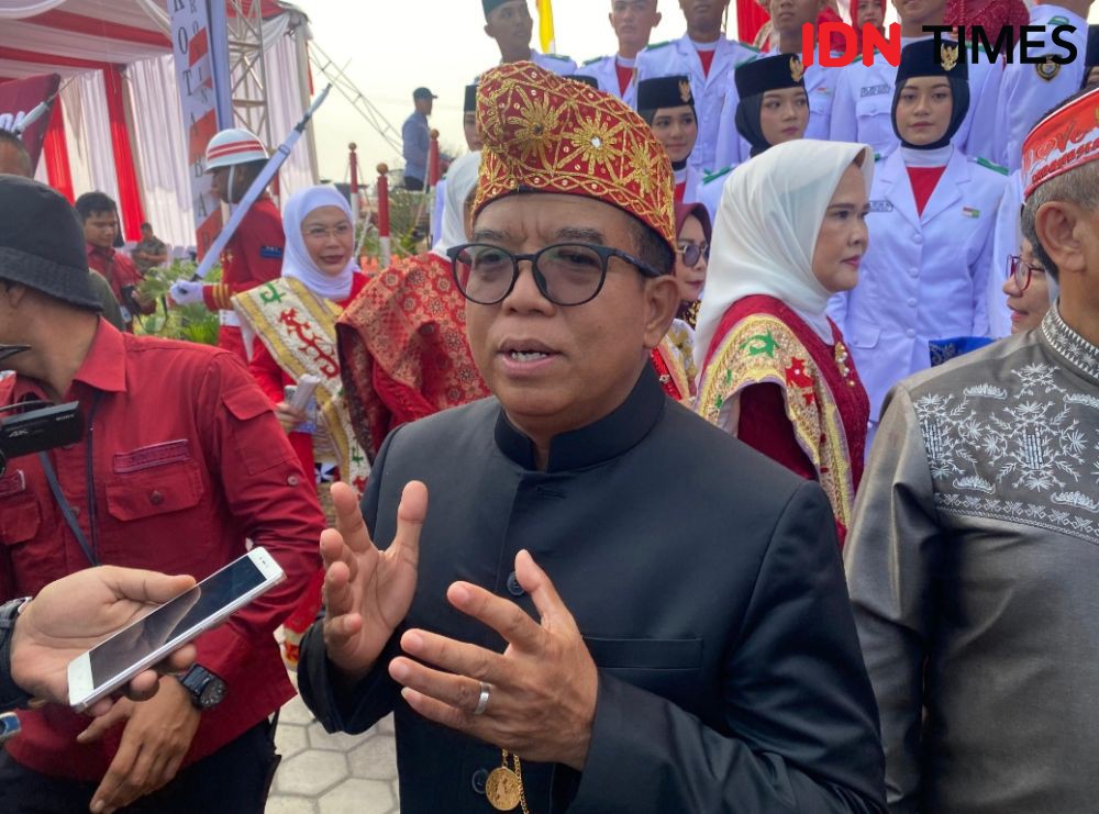 Busana Lampung Terbaik Upacara HUT IKN, Pj Gubernur: Ini Kebanggaan