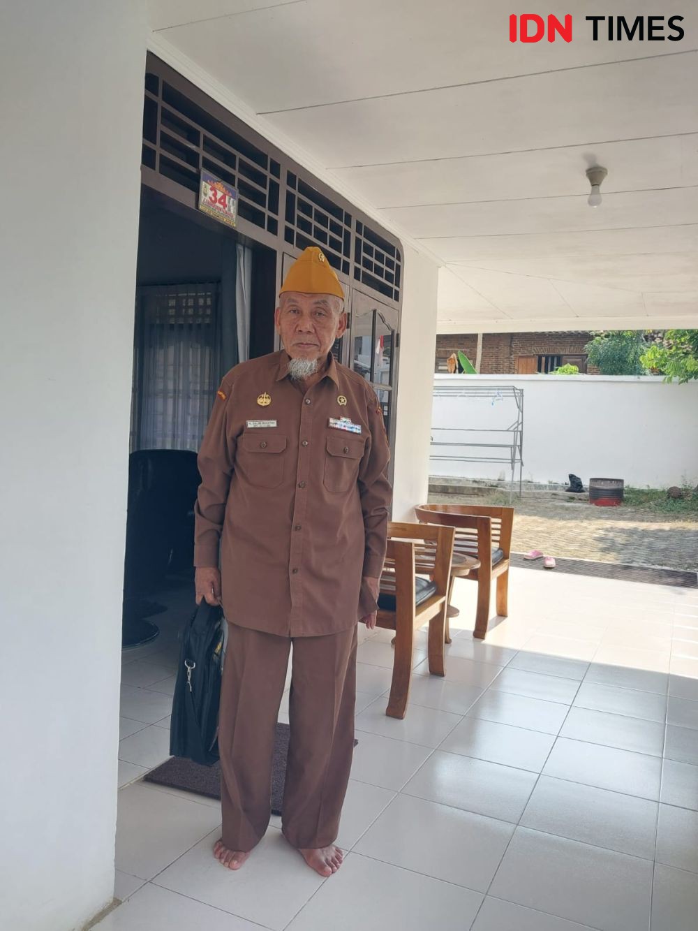 Cerita Veteran Lampung Masih Semangat Mengabdi di Usia Senja