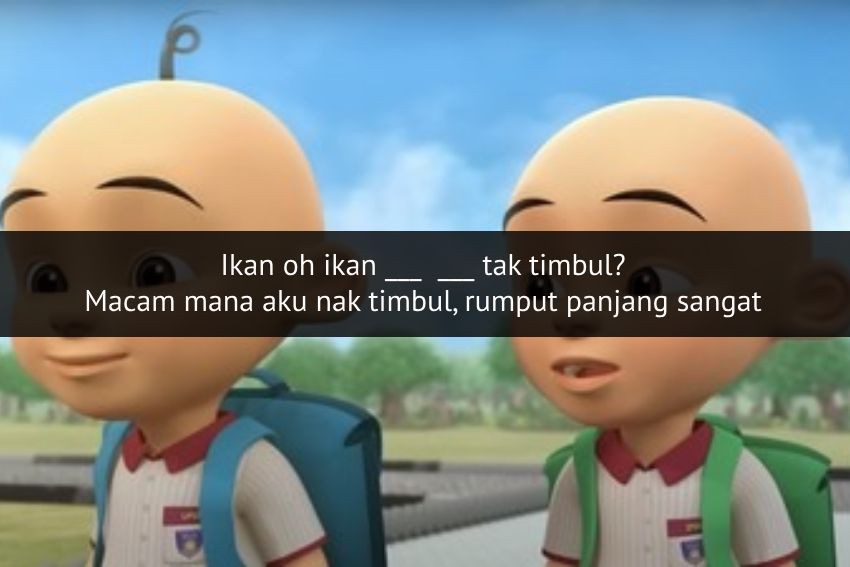 [QUIZ] Lanjut Lirik Bangau Oh Bangau di Upin Ipin, Apakah Kamu Hapal?