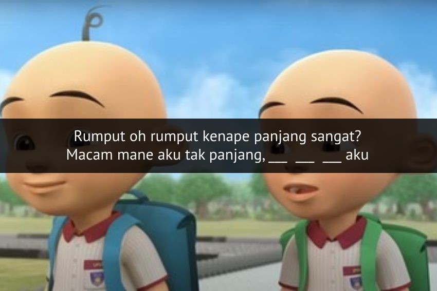 [QUIZ] Lanjut Lirik Bangau Oh Bangau di Upin Ipin, Apakah Kamu Hapal?