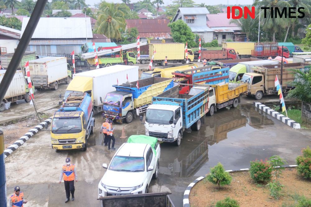 BPTD Kelas II Kalbar Gelar Operasi Keselamatan Angkutan Barang