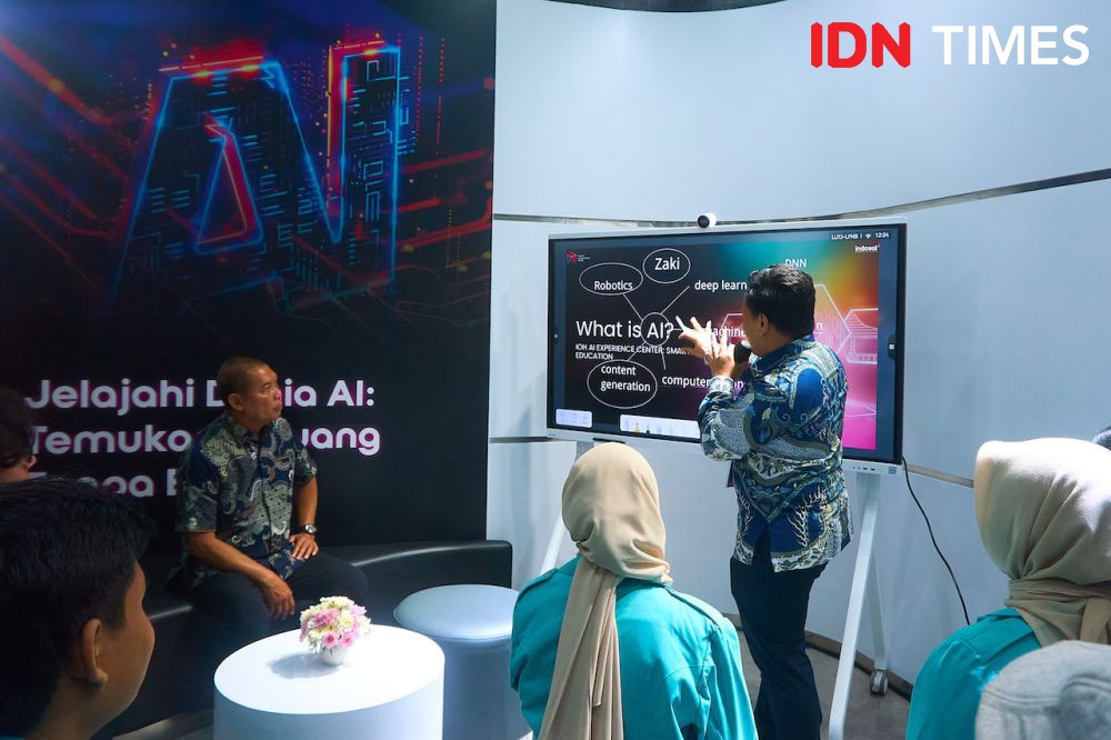 5 Teknologi berbasis AI yang Ada di Indosat AI Experience Center Solo