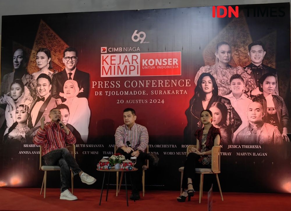 Ada Rossa Hingga Tiara Andini di Konser Kejar Mimpi CIMB Niaga di Solo