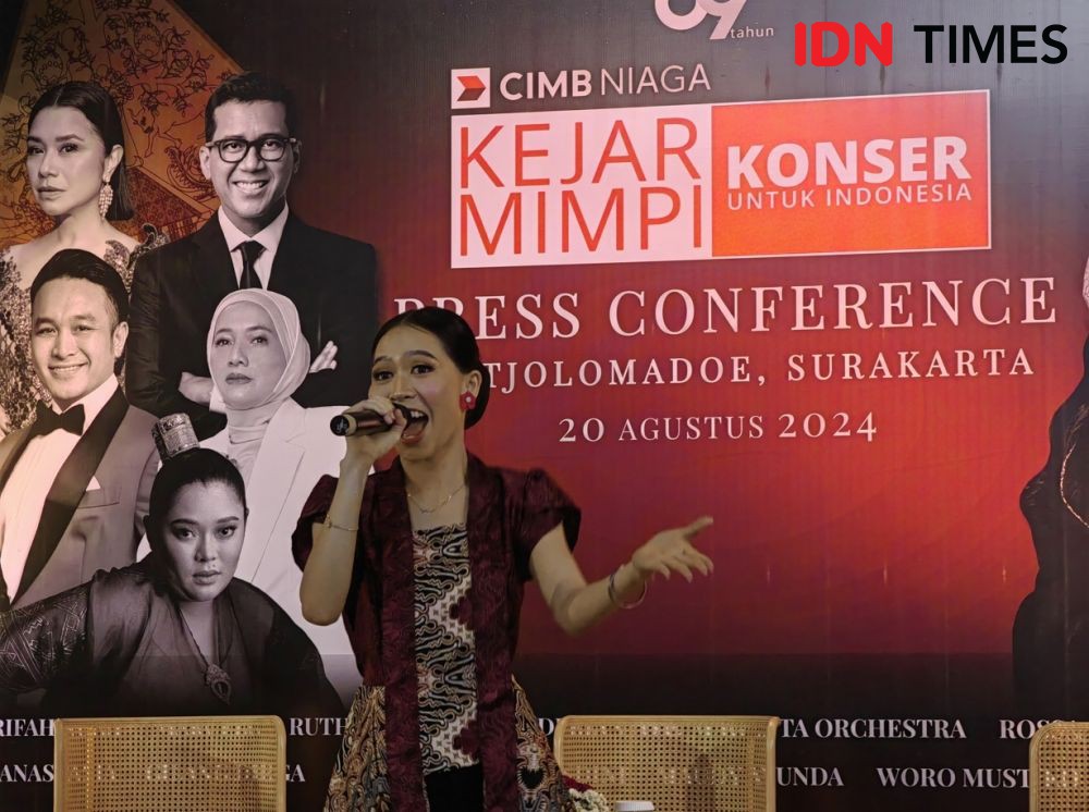 Ada Rossa Hingga Tiara Andini di Konser Kejar Mimpi CIMB Niaga di Solo