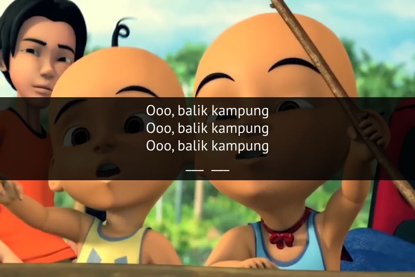 [QUIZ] Lanjut Lirik Lagu Balik Kampung Upin Ipin, Yakin Hapal?