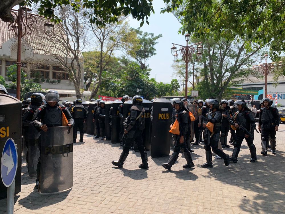 Demo BEM Soloraya, Polresta Surakarta Siagakan 439 Personel