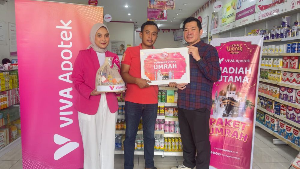 Cuma Beli Obat, Viva Apotek Beri Hadiah Umrah ke Pelanggan