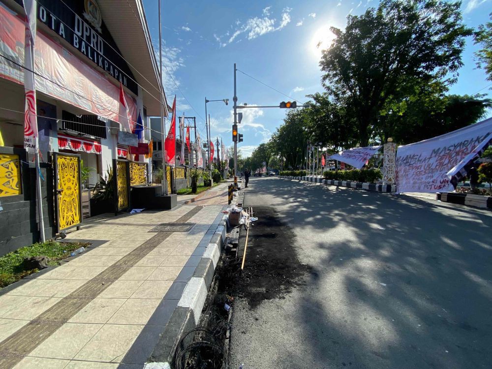 Aksi Mahasiswa Balikpapan Memanas, Polisi Pastikan Situasi Terkendali