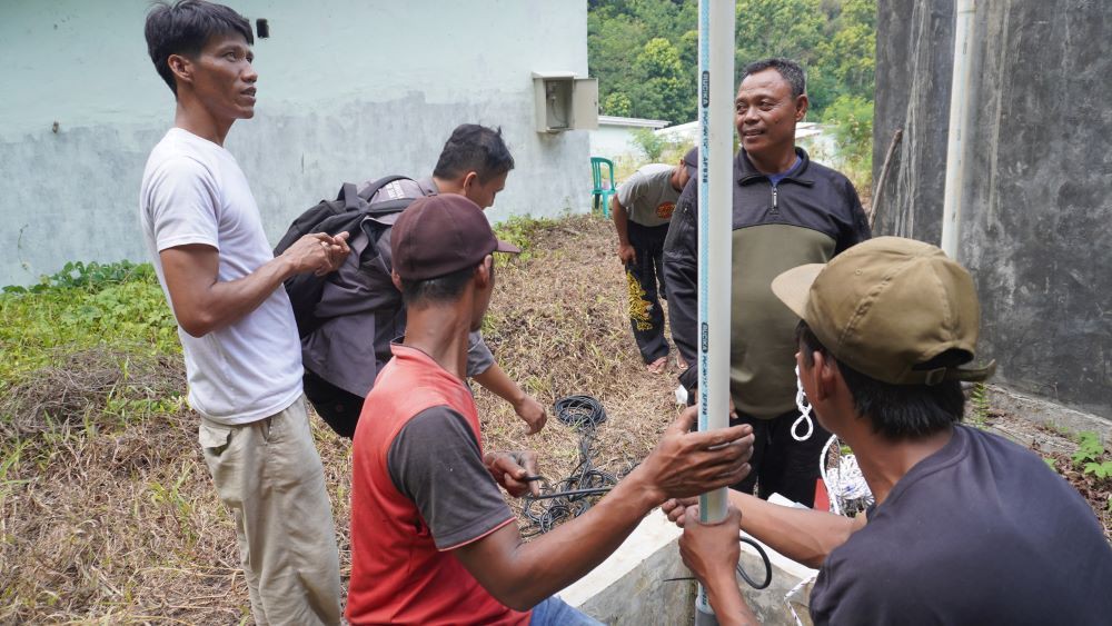 Antisipasi Kekeringan Desa Maja, Mitra Bentala Revitalisasi Sumber Air