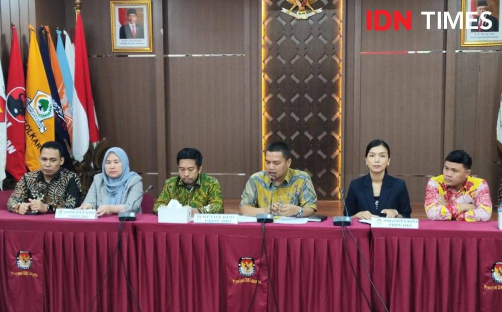 KPU Buka Pendaftaran Bakal Cagub-Cawagub Jakarta Hari Ini