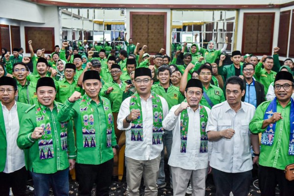 PPP Resmi Usung Ridwan Kamil-Suswono Maju Pilkada Jakarta