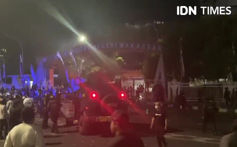 Demo di Makassar Ricuh, Komnas HAM Desak Polisi Tak Gunakan Kekerasan