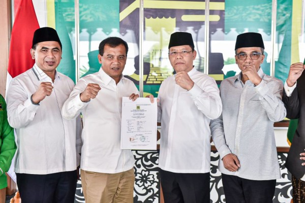 PPP Beri Surat Rekomendasi Ahmad Lutfi-Yasin Maju Pilkada Jateng