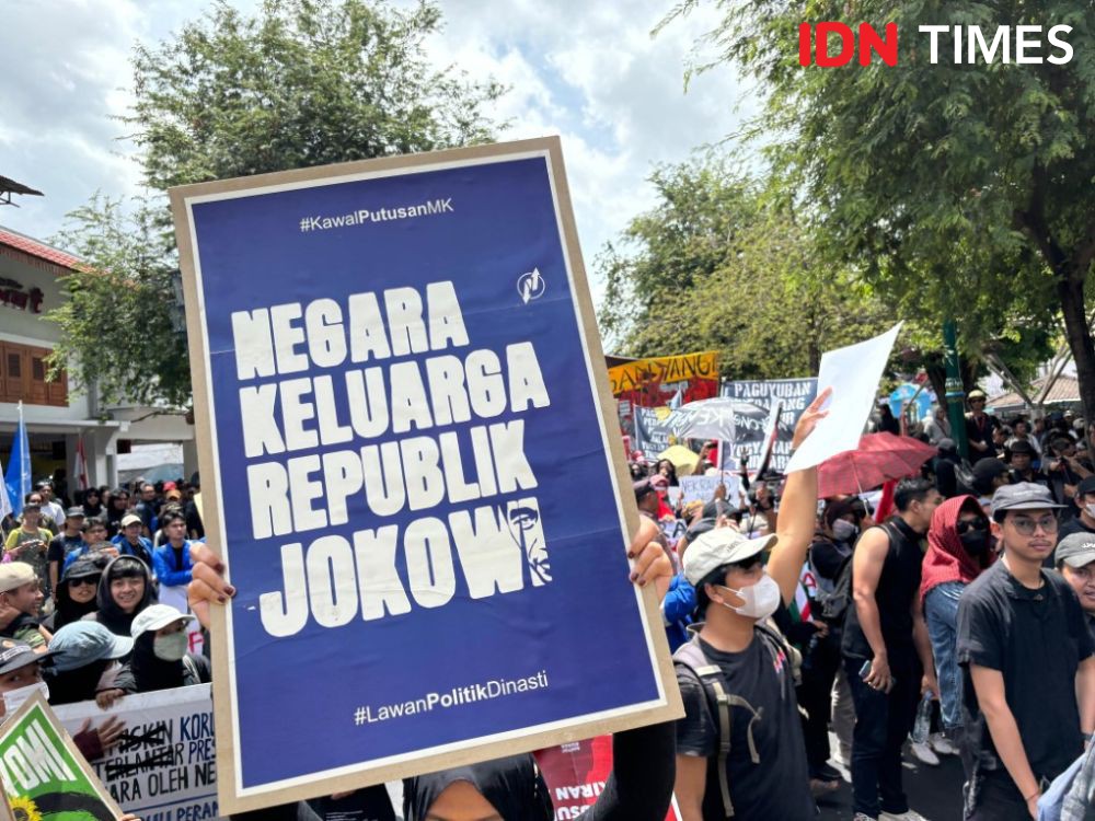 Massa Aksi Jogja Memanggil: Banyak Masalah Era Jokowi