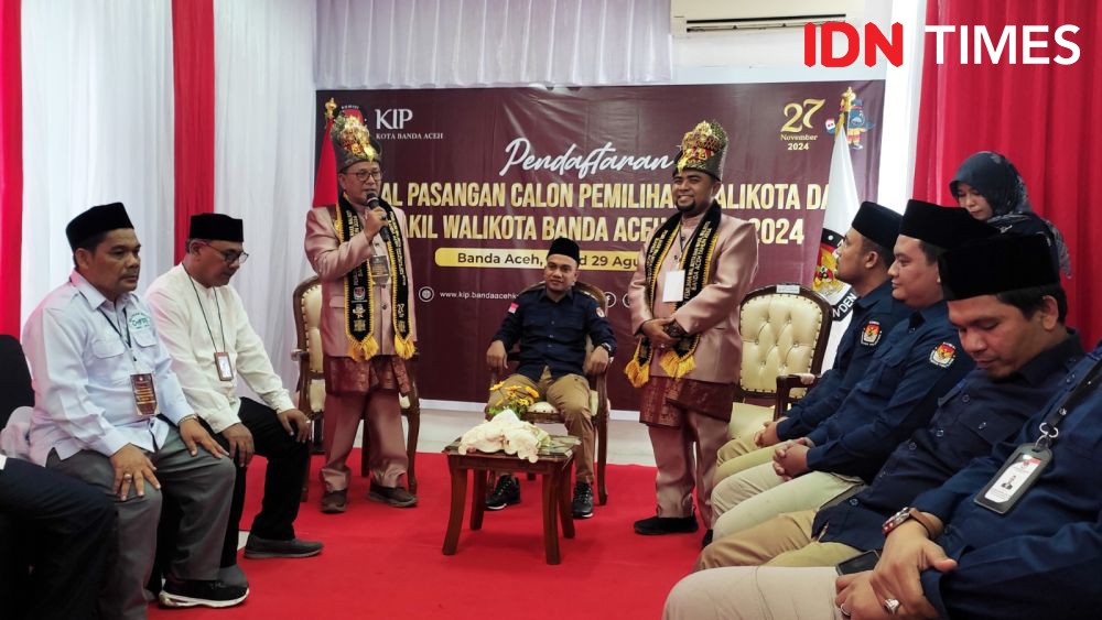 Hari Pertama, 2 Paslon Daftar Calon Wali Kota Banda Aceh