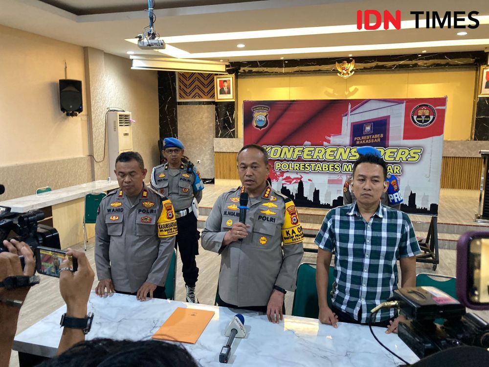 5 Pengedar Narkoba di Makassar Ditangkap, Polisi Sita 1 Kg Sabu