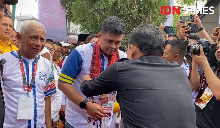 Bobby dan Surya Paslon Pertama Daftar Pilgub ke KPU Sumut