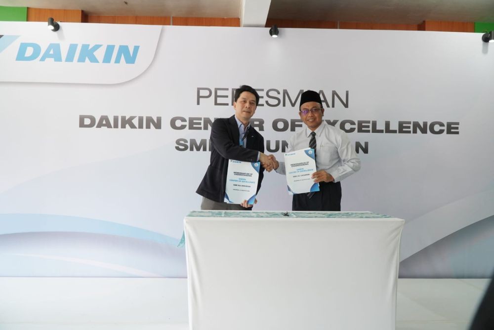 DAIKIN Center of Excellence SMK NU Ungaran: Cetak Tenaga Kerja Unggul