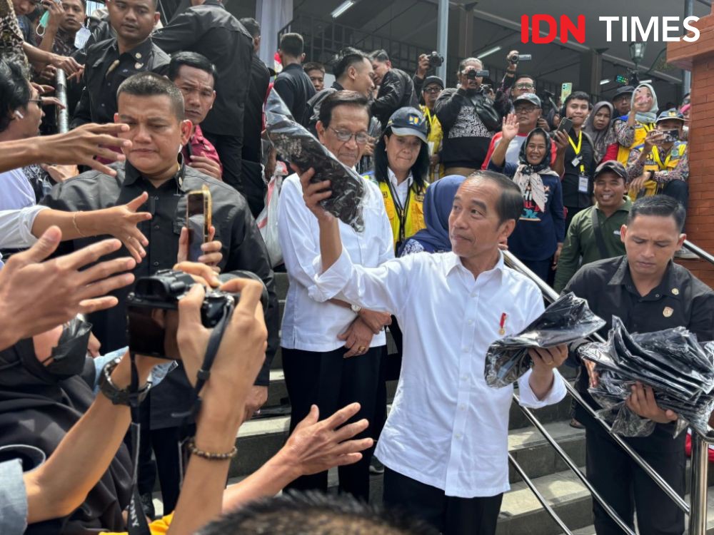 Jokowi di Jogja, Jogja Memanggil Aksi di Istana Presiden Gedung Agung