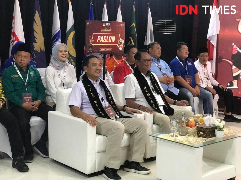 8 Parpol Non Parlemen Merapat ke Yoyok-Joko di Pilwakot Semarang 2024