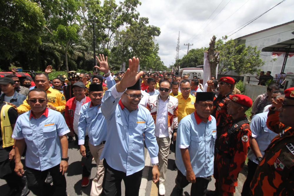 PKB dan Gelora Tetap Dukung Asri-Lom Lom di Pilkada Deli Serdang