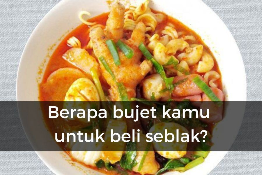 [QUIZ] Pilih Harganya, Ini Seblak Prasmanan yang Cocok untukmu