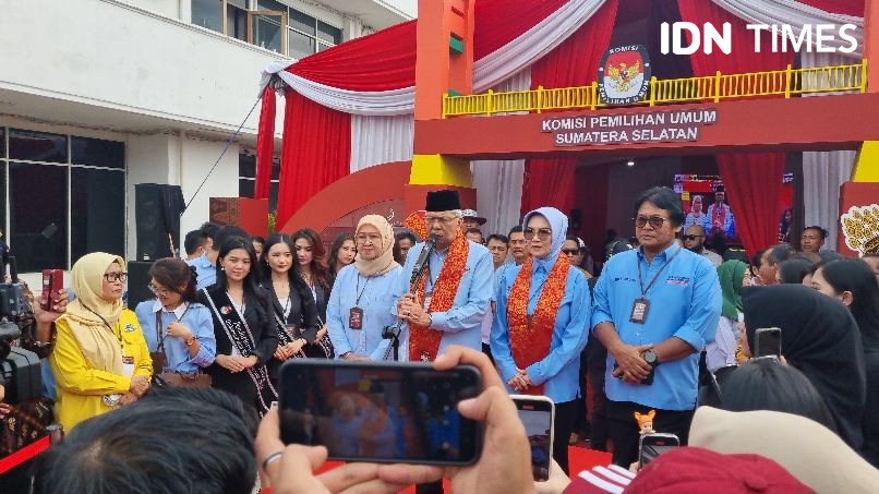 Hari Terakhir Pendaftaran KPU Sumsel, 3 Paslon Mendaftar