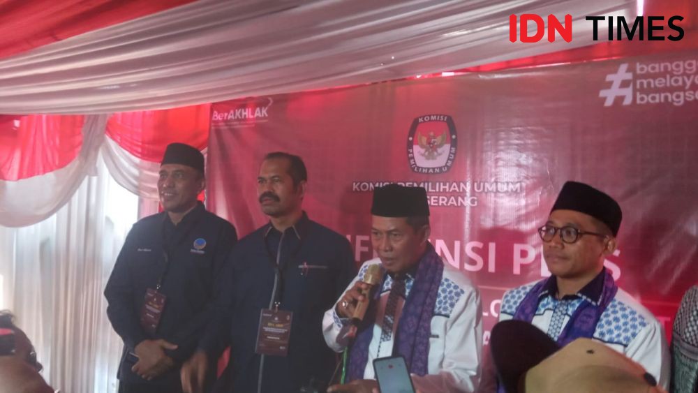 Ada 3 Paslon yang Mendaftar di Pilkada Kota Serang  