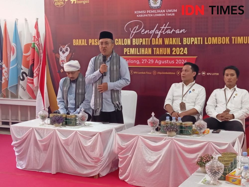 Lima Paslon pada Pilkada Lotim Dinyatakan Memenuhi Syarat Administrasi