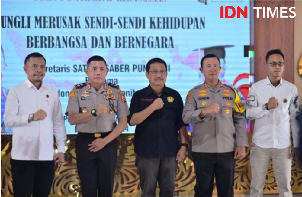 Irjen Pol Andri Wibowo Kukuhkan Satgas Saber Pungli Banyumas Raya