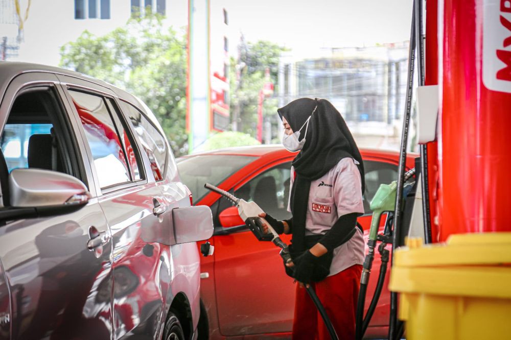 SPBU di Bandung Wajibkan Isi Pertalite dengan QR Code My Pertamina?