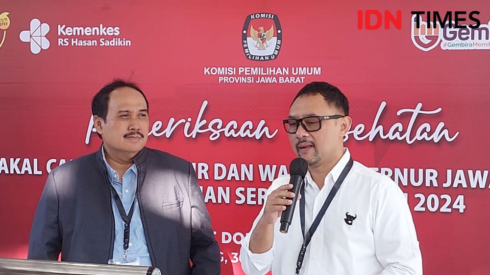 4 Paslon Pilgub Jabar 2024 Jalani Tes Kesehatan Jasmani Rohani