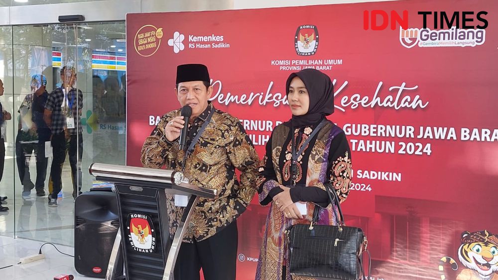 4 Paslon Pilgub Jabar 2024 Jalani Tes Kesehatan Jasmani Rohani