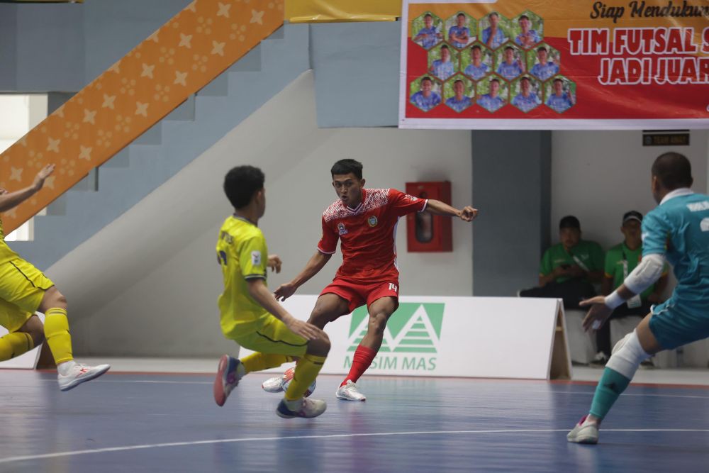 Pesta Gol atas Sulbar, Tim Futsal Putra PON Sumut Puncaki Klasemen 