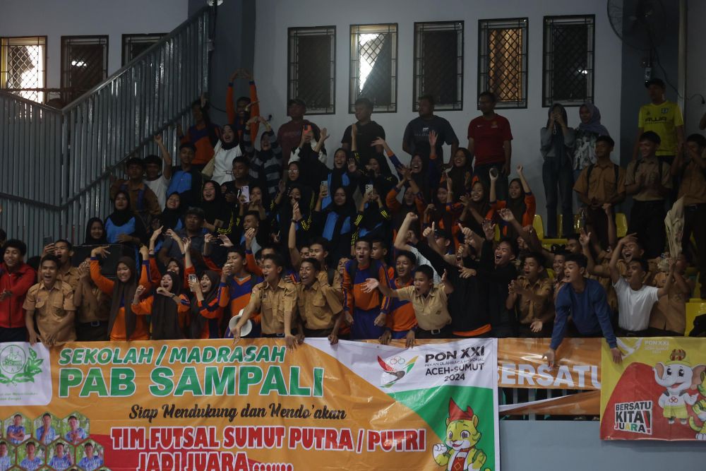 Pesta Gol atas Sulbar, Tim Futsal Putra PON Sumut Puncaki Klasemen 