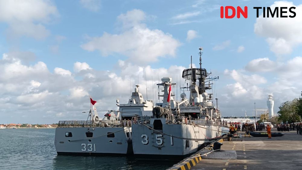 3 KRI Disiapkan di Laut Bali, Amankan Indonesia-Africa Forum