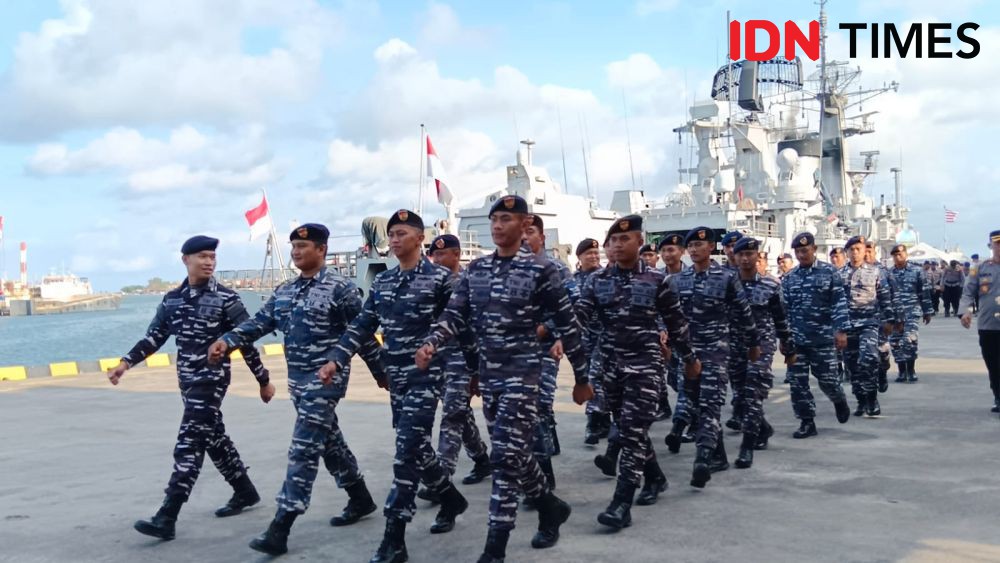 3 KRI Disiapkan di Laut Bali, Amankan Indonesia-Africa Forum