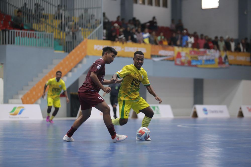 Papua Pegunungan Bikin Kejutan, 3 Tim Gugur dari Grup B Futsal PON