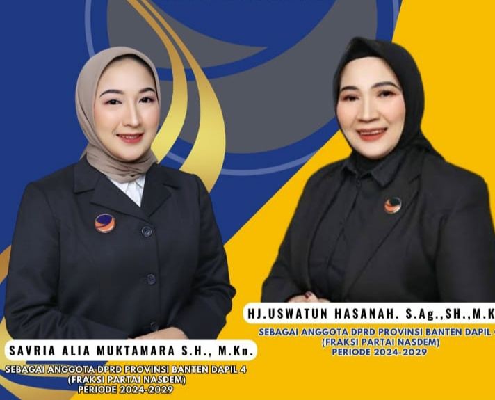 Ibu dan Anak Dilantik Jadi Anggota DPRD Banten  