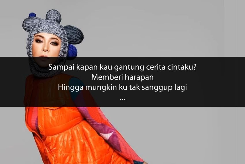 [QUIZ] Yuk Sambung Lirik Lagu Gantung dan Buktikan Kamu Penikmat Musik Melly Goeslaw!