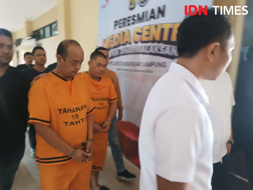 2 Tersangka Penggelapan 19 Mobil Rental di Bandar Lampung Diringkus