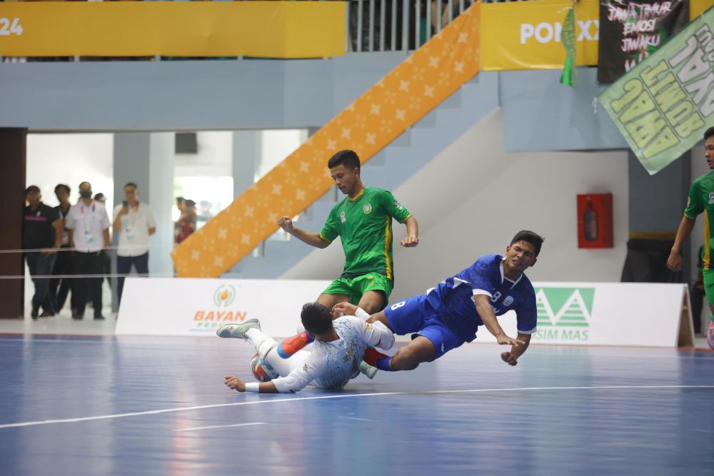 Futsal PON 2024: Jatim ke Semi Final, Sumut Tunggu Hasil NTT