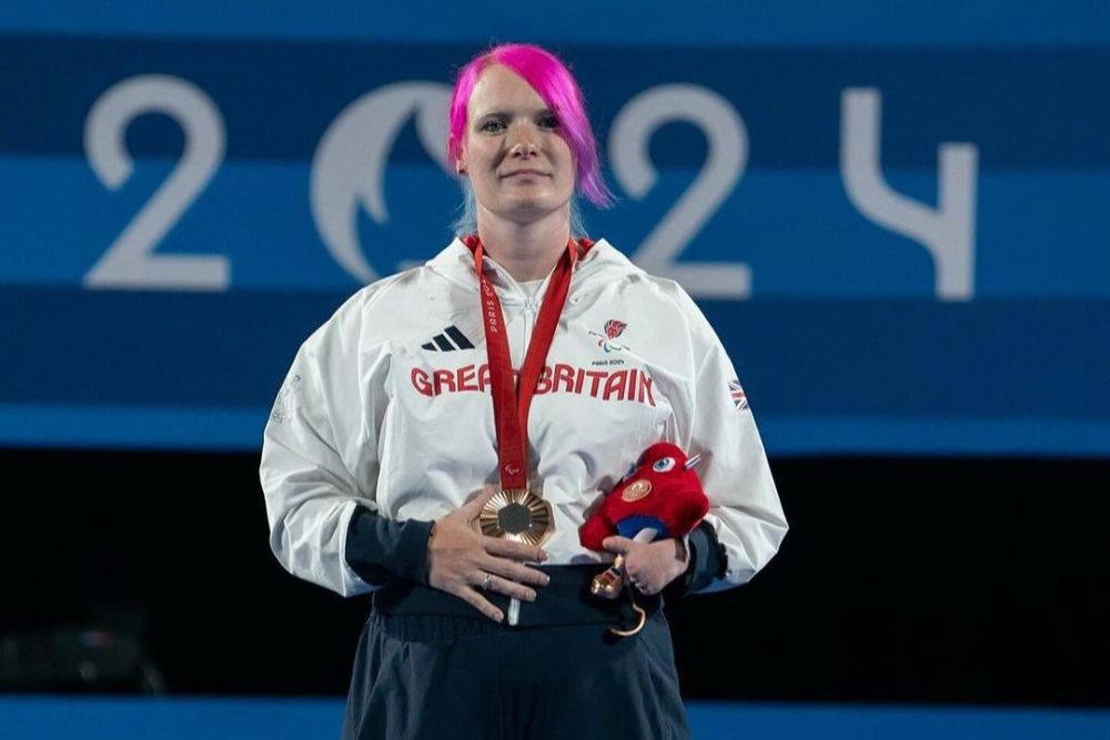 Jodie Grinham Raih Emas di Paralimpiade Saat Hamil 7 Bulan