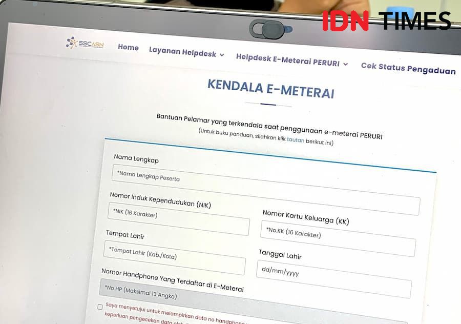 Pendaftaran CASN 2024 Diperpanjang Akibat Sistem E-meterai Error