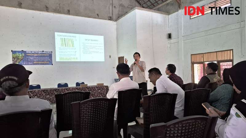 Pakai Lahan Eks Tambang, OIKN dan ITB Ajak Warga Manfaatkan Bambu