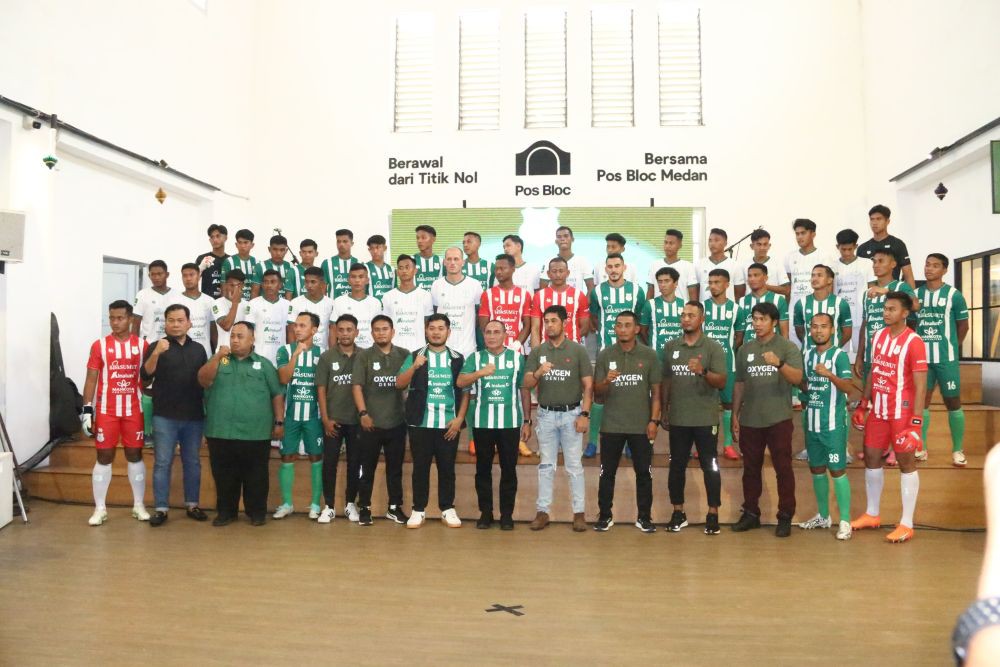 Launching Skuat dan Jersey, Ini Daftar Lengkap 38 Pemain PSMS Medan 